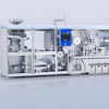 Jones Healthcare Group invests in a new high-performance automated Uhlmann blister line complete with a blister machine, cartoner and stretch-wrapper (blister machine shown here).
