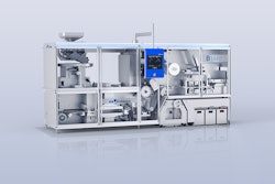 Jones Healthcare Group invests in a new high-performance automated Uhlmann blister line complete with a blister machine, cartoner and stretch-wrapper (blister machine shown here).