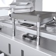 The heating and forming station of the KBS-C medplus featuring Smart Heating for perfect control of material thickness and Smart Forming for optimized blister forms.