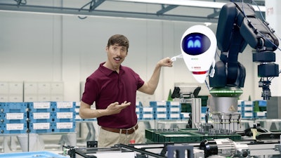Bosch’s new ‘Manufacture #LikeABosch’ campaign playfully shows how digitalization is improving production and logistics.