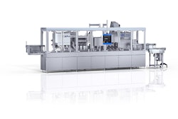 Jones Healthcare Group adds a new range of bottling capabilities to its portfolio with an investment in a high-performance automated Uhlmann bottle line (IBC 150 Integrated Bottle Center shown here).