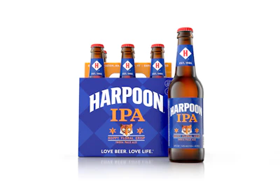 Harpoon IPA BEFORE the redesign