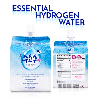 The package uses copy in both English and Korean, with the product name/logo in Korean.