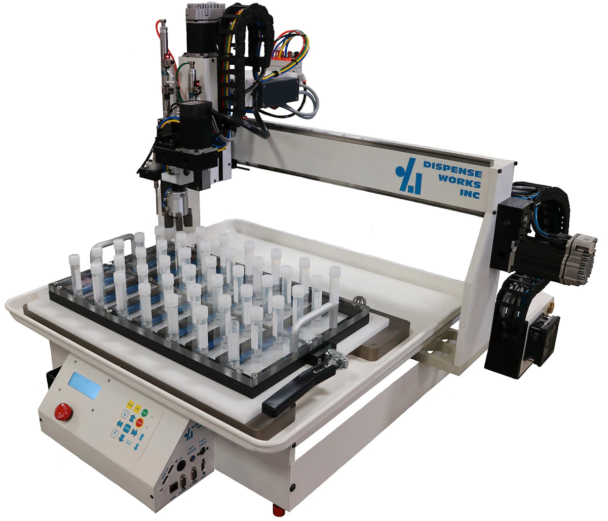 Capping Robot Dispense Works Inc.: Liquid Filling/Capping Robots From: Dispense Works ...