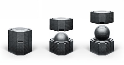 4-part shipper keeps fragile microtissues in plates upright.