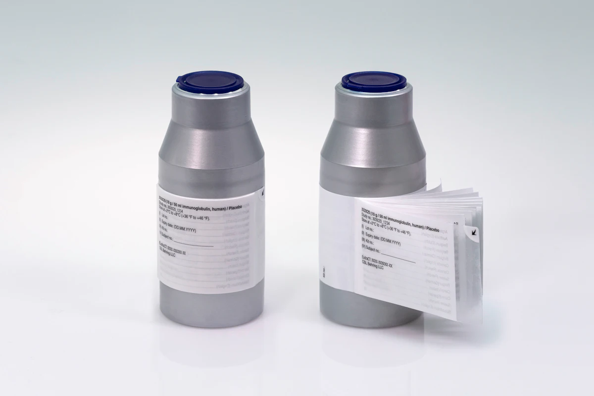 CSL Behring Uses Specialty Label System to Blind Vials for Clinical ...