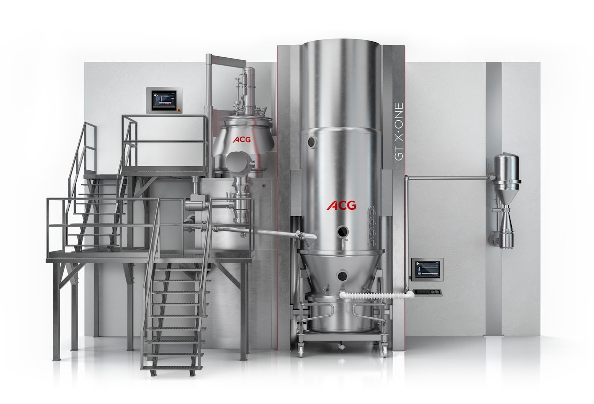 ACG Engineering High Volume Granulation Equipment Line From ACG