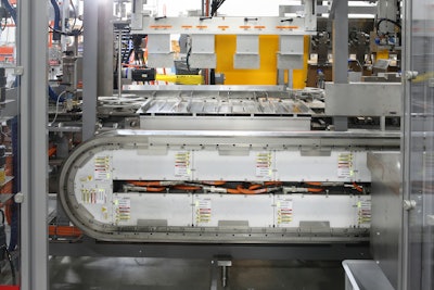 Aagard at PACK EXPO Connects highlighted a new case packer that uses the Rockwell iTrak technology to deliver remarkable versatility.