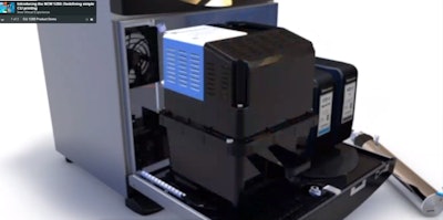 As Mark Breunig explained during Videojet's live demo, SmartCell technology makes printer maintenance quick and easy.