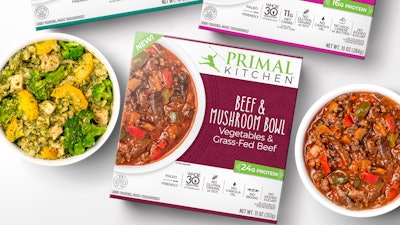 Caption: Primal Kitchen’s new line of bowls and skillets, launched in April 2020, are available D2C via Thrive Market, or in leading retailers like Walmart, Whole Foods, Wegmans and more.