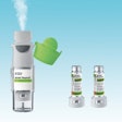 The Respimat® re-usable inhaler by Boehringer Ingelheim was awarded as the winner of the “Eco-design” award. The inhaler can be used with up to six cartridge refills. Crucially, this helps reduces plastic waste and CO2 emissions by up to 73% and 71% respectively compared to conventional inhalers.