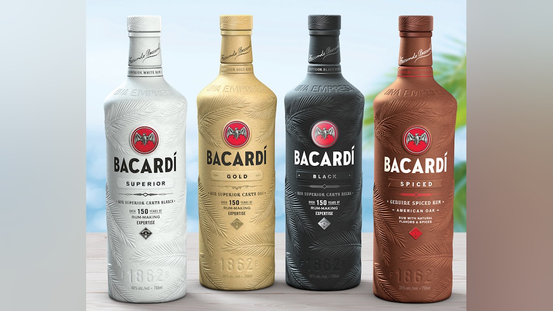 Bacardi Scales Biodegradable Bottle Healthcare Packaging