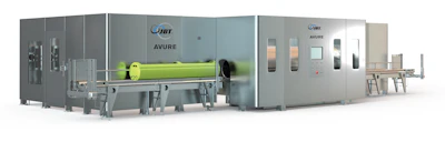 The Avure AV-X is the world’s first expandable HPP machine, providing the right sizes for a facility’s specific operations and growth projections. Photo courtesy of JBT Avure Technologies.
