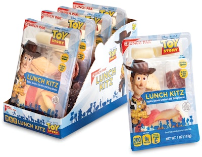 HIGHEST ACHIEVEMENT AWARD—Crunch Pak's Toy Story Lunch Kitz by American Packaging Corp.