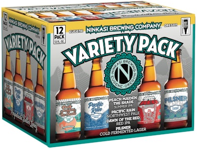 Digitally printed cases play a key role in Ninkasi Brewing’s seasonal beer strategy.