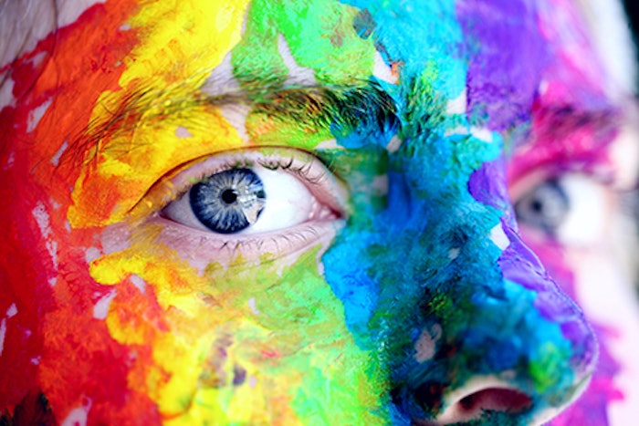 Colored Eye