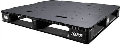 iGPS pallet for automated storage and retrieval systems (AS/RS).