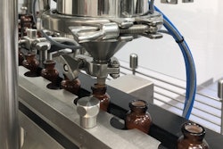 Steriline designed an auger filling head equipped with a customized screw shape added to the PVFCM50 to protect product integrity