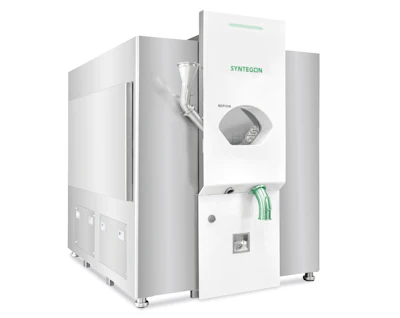 The Sepion coater series from the Hüttlin product brand features closed material handling as well as high spray rates at very low relative standard deviation (RSD).