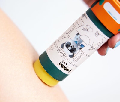 Inspired by toy design, EmBeba has a touch-free, one-handed application design.