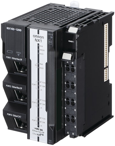 The NX Series Controller plays a big role in the advanced motion control platform that sets the M302L apart from comparable filling systems.