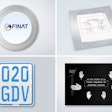 In addition to PlasmaPatch, Patch-Safe (above right), the display protection film (below right) and the adhesive moped plate (below left) won recognition in the FINAT Awards competition.