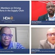 Clockwise from Top Right: Devray Kirkland, Vice President, Diversity and Inclusion and Chief Diversity Officer, Cardinal Health; Jesse Cortez, Vice President, Executive Talent and Interim Vice President, Diversity, Equity & Inclusion, McKesson; and Dr. Lonie Haynes, Senior Vice President and Chief Diversity and Inclusion Officer, AmerisourceBergen.