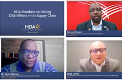 Clockwise from Top Right: Devray Kirkland, Vice President, Diversity and Inclusion and Chief Diversity Officer, Cardinal Health; Jesse Cortez, Vice President, Executive Talent and Interim Vice President, Diversity, Equity & Inclusion, McKesson; and Dr. Lonie Haynes, Senior Vice President and Chief Diversity and Inclusion Officer, AmerisourceBergen.