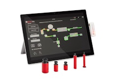 Smart Skin offers in-depth analysis of filling and packaging lines, providing precise pressure management to reduce glass breakage, bruising and micro fractures and optimizing performance. Image: Smart Skin Technologies