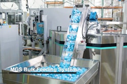 Prior to the MGS assembly module, bulk actuators are dumped into a hopper; a centrifugal bowl is utilized to singulate and orient them.