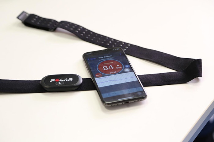 Polar Chest Strap App