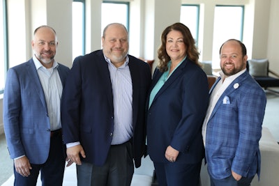 Left to right: Chad Perre, Russ Joseph, Beth Scherpenberg, Jonathan Quinn