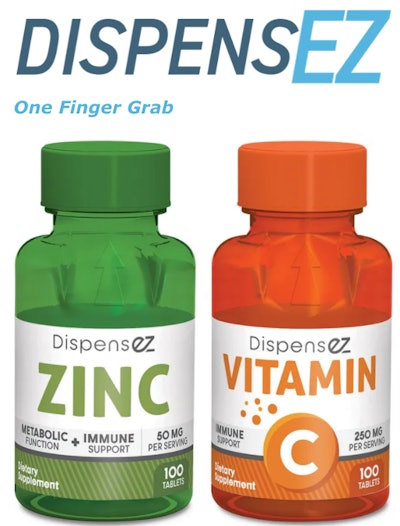 Dispense EZ, a Packer Bottle innovation.