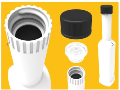 Internal Thread and Drain-Back Pour Spout Design.