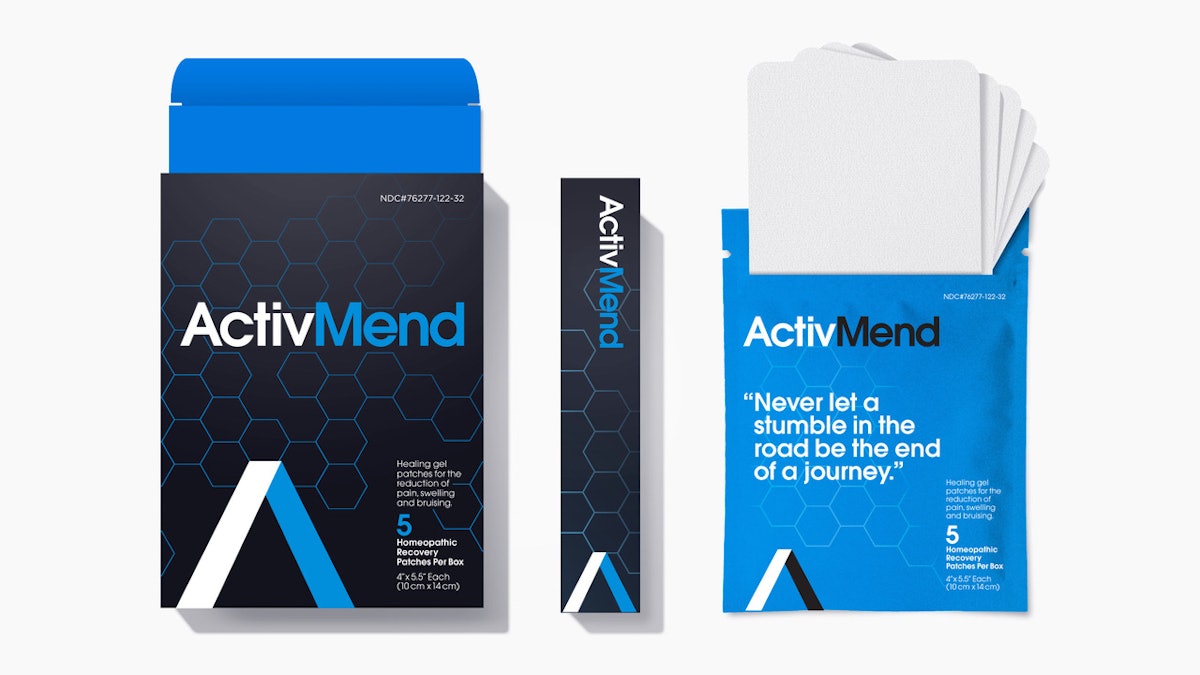 Packaging Development for "ActivMend" Sports Healing Patch Healthcare