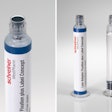 The Luer Adapter Fixation from Schreiner MediPharm firmly connects the glass syringe with the Luer adapter and helps screw in the hypodermic needle correctly.