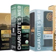 Cartons for Charlotte’s Web’s products are offset-printed with PMS and dense black inks, in-line with a UV matte coating, a UV spot gloss coating, and Diamond’s DiamondTouch™ soft-touch coating.