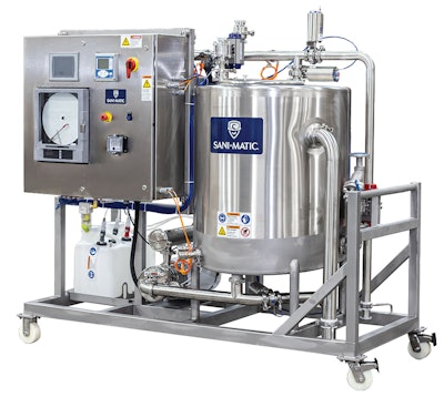 Small, portable CIP mini systems can enable producers to get cleaning results within their budget needs.