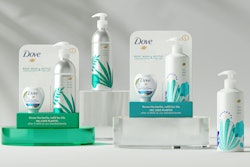 The Starter Kit for the Dove Reusable Body Wash Bottles + Concentrate Refills system comes with either an aluminum or a plastic bottle and one bottle of concentrate.