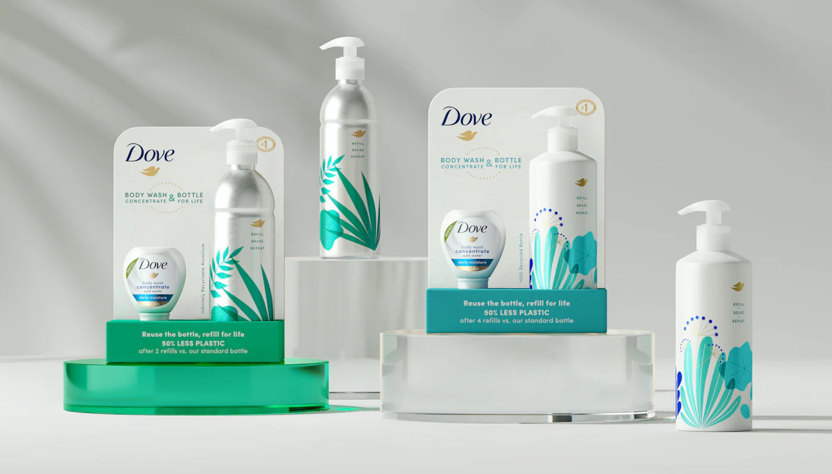 Dove Body Wash Debuts Reusable Bottle, Refills - Vimarsana News
