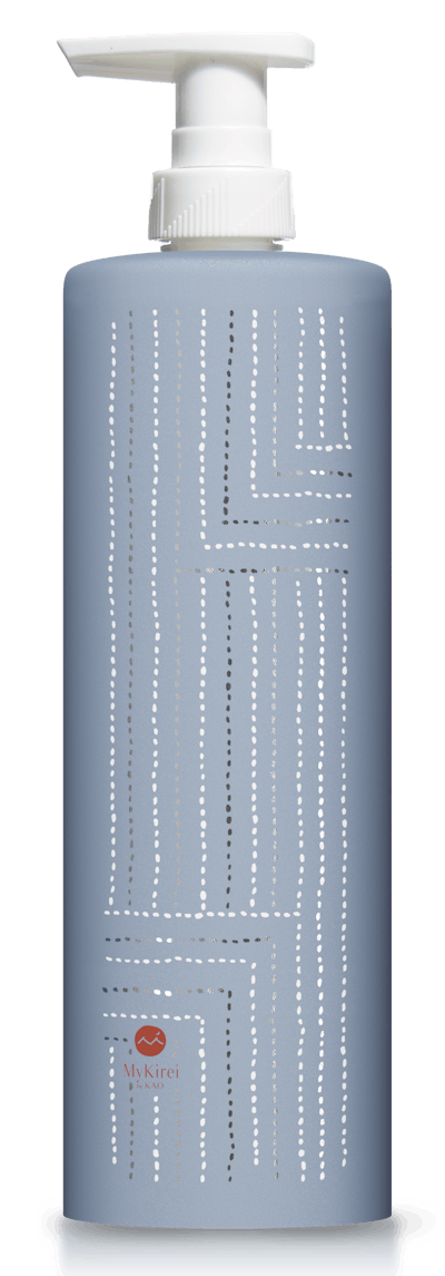 Two options for decorative, refillable Eco-Holders for MyKirei’s new lotion were designed with artwork from famed Japanese artists.