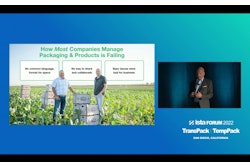 Matthew Wright, founder and CEO of Specright, presented on the urgency of transitioning packaging to a digital platform using data.