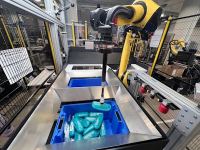 Three OSARO robotic bagging systems will take on the responsibility of readying eyewear orders for shipment to Zenni's U.S. customers.