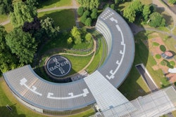 Aerial View Bayer Group Headquarters In Leverkusen 1200