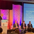 From left, moderator David L. Chesney, MSJ, principal and general manager, DL Chesney Consulting, LLC with Francis RW Godwin, MBA, office director, OC, CDER, FDA; Daniel DeCiero, consumer safety officer, CBER, FDA; Lance M. De Souza, MBA, director, compliance branch, OMPTO, ORA, FDA; and Marea K. Harmon, consumer safety officer, CVM, FDA.
