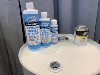 Drill and tap fluid lubrication Lubriplate
