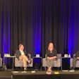 HDA Traceability Seminar dispenser panel (from left): moderator Ronald Bone, HDA Consultant, Ronald N. Bone Consulting LLC; Ian Cannell, Kaiser Permanente; Lisa Schwartz, National Community Pharmacists Association; and Leon Nevers, H-E-B.