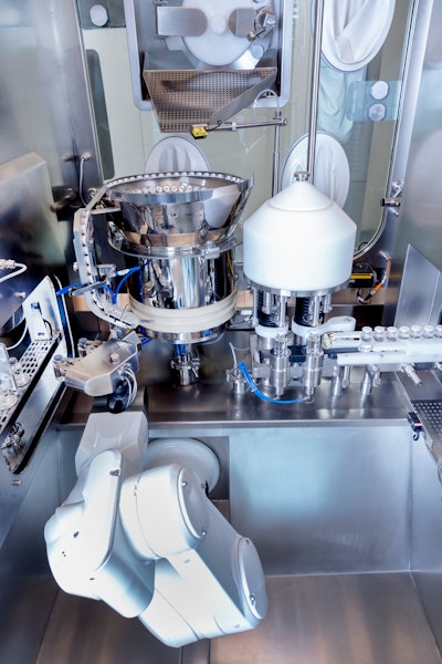 Steriline Robotic Vial Capping Machine