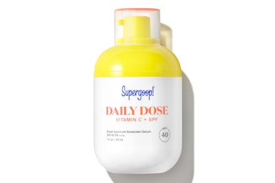 Supergoop! Daily Dose serum packaging.
