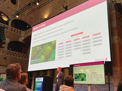 Angela Morgan, PhD, of Aptar lays out a wide swath of active and intelligent technologies, from several different categories, that can have a positive impact on global food waste.